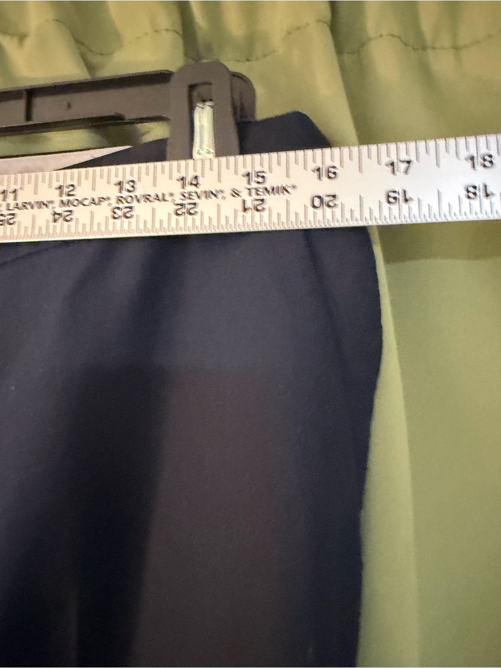 J. Crew city fit Navy Boot-Cut Dress Pants - Picture 2 of 5
